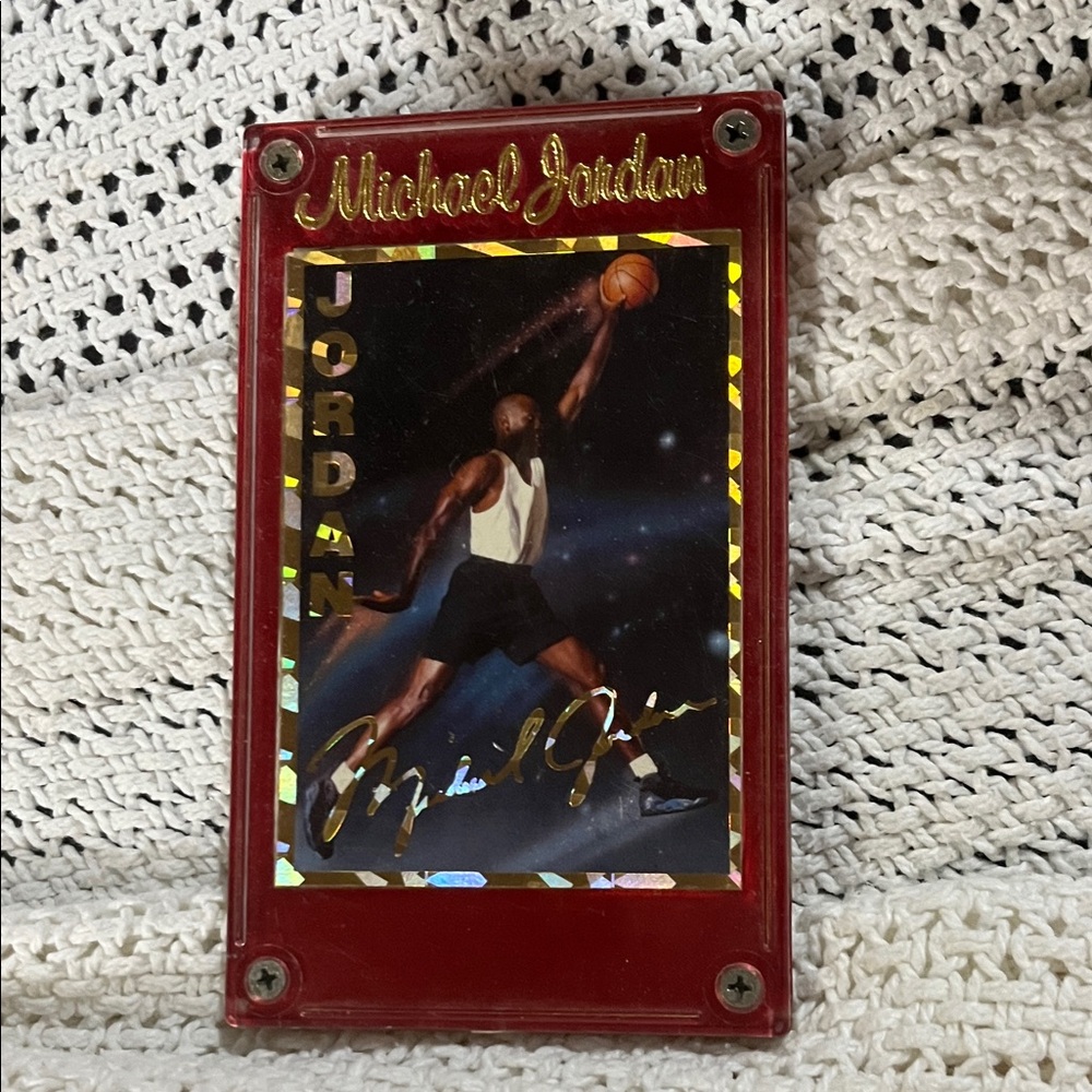Michael Jordan 1993 commemorative retirement trading card